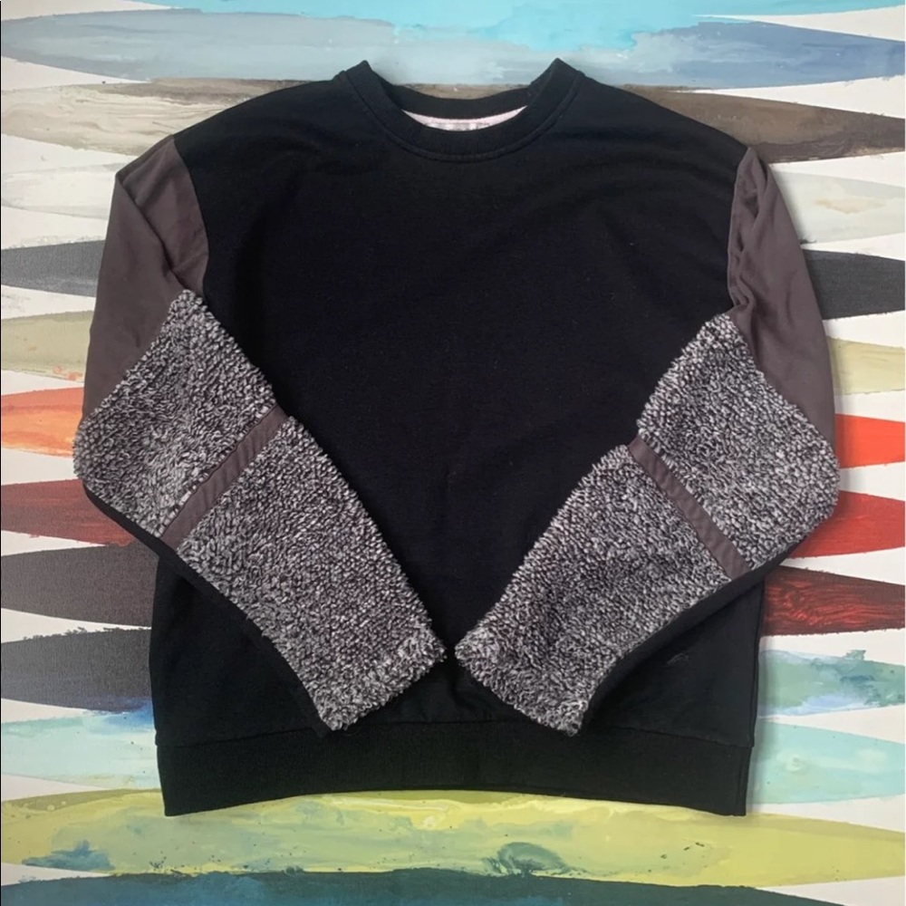 Sweater With Furry Detailing